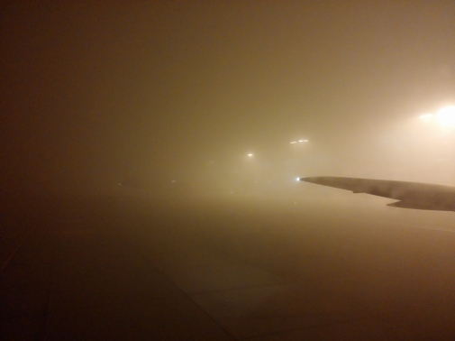 Fog at Incheon Airport
